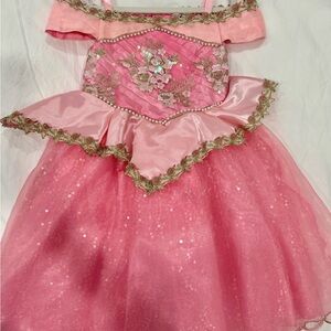 Disney Princess Aurora Bippity Boppity Boutique Deluxe Package Dress